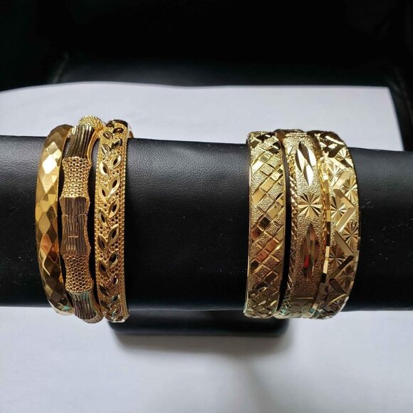 Brand new Fashion 24K Dubai Gold Plated Bracelet for sale - Picture 3 of 8